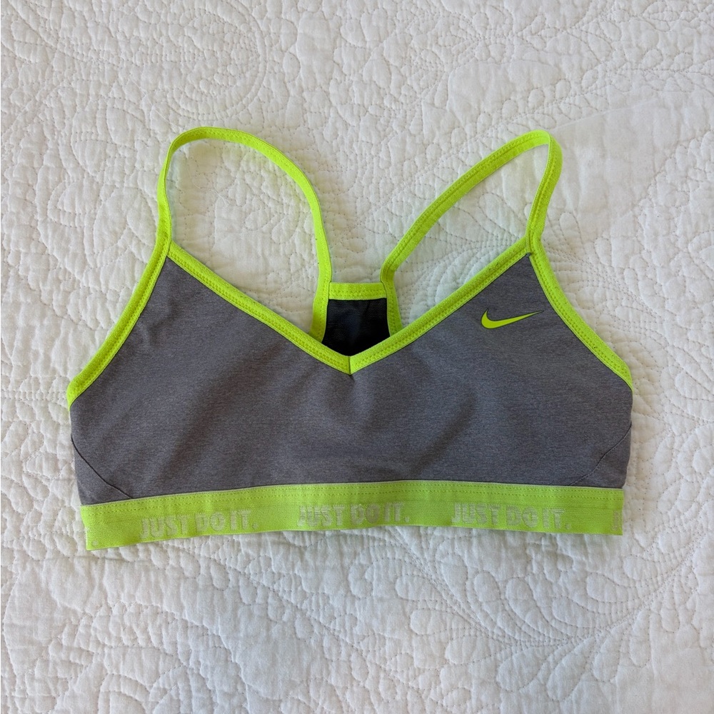 Nike Women's Gray Sports Bra